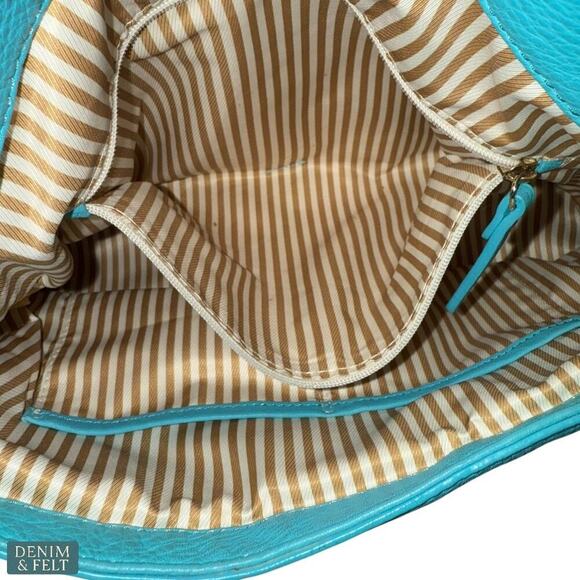 Kate Spade Cobble Hill Little Minka Blue Leather Shoulder Bag Handbag/Purse - Picture 14 of 16